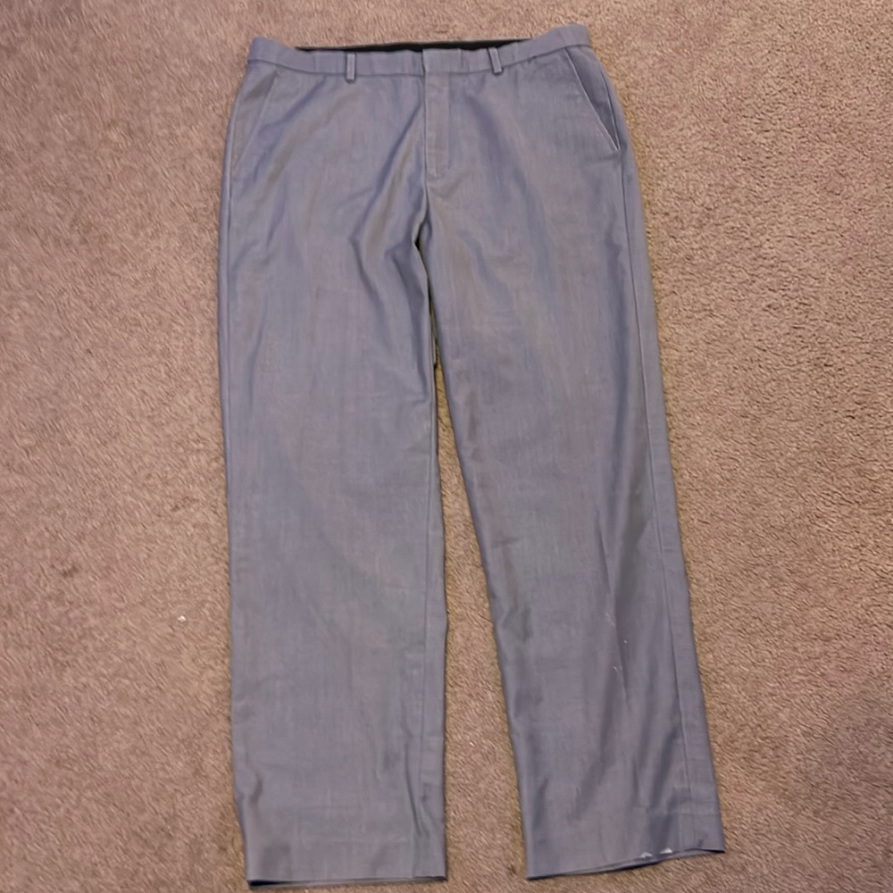Calvin Klein men’s pants 34x30 tiny bleach stains on left pant leg